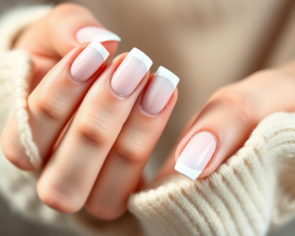 Manicure francuski