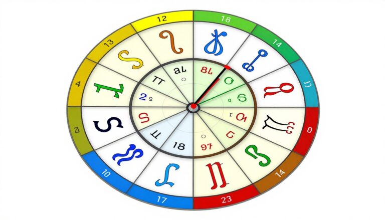 Znaki Zodiaku: Daty, Charakterystyka i Horoskop Urodzeniowy - Sprawdź Swój! Koło zodiakalne z symbolami wszystkich 12 znaków