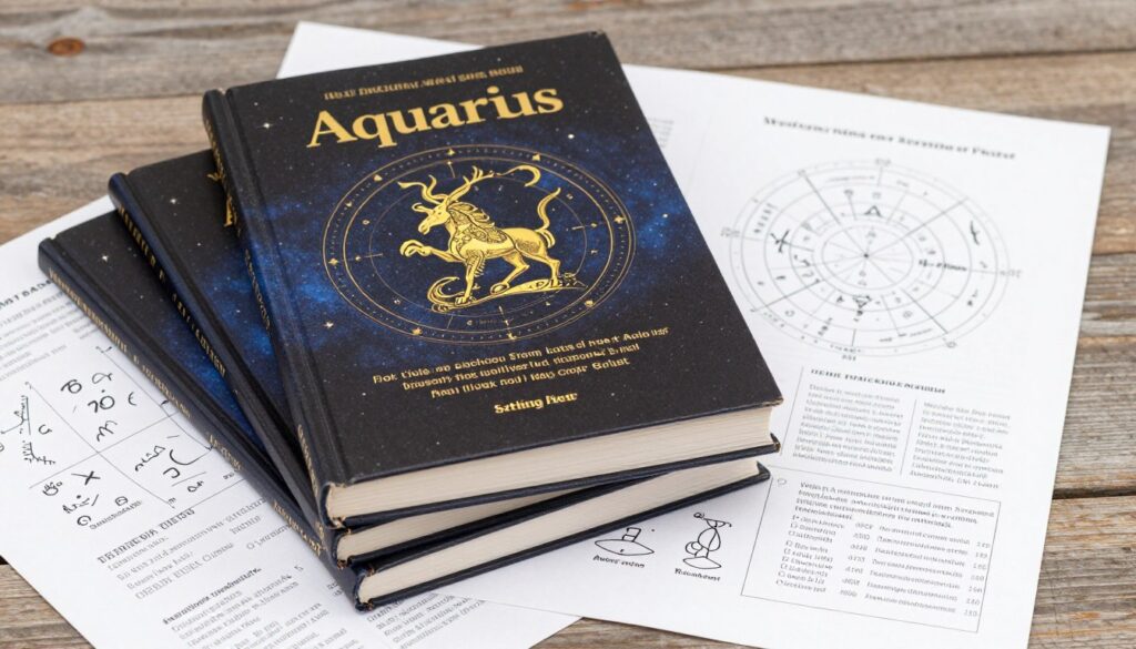 Książki i zasoby o astrologii i znaku Wodnika