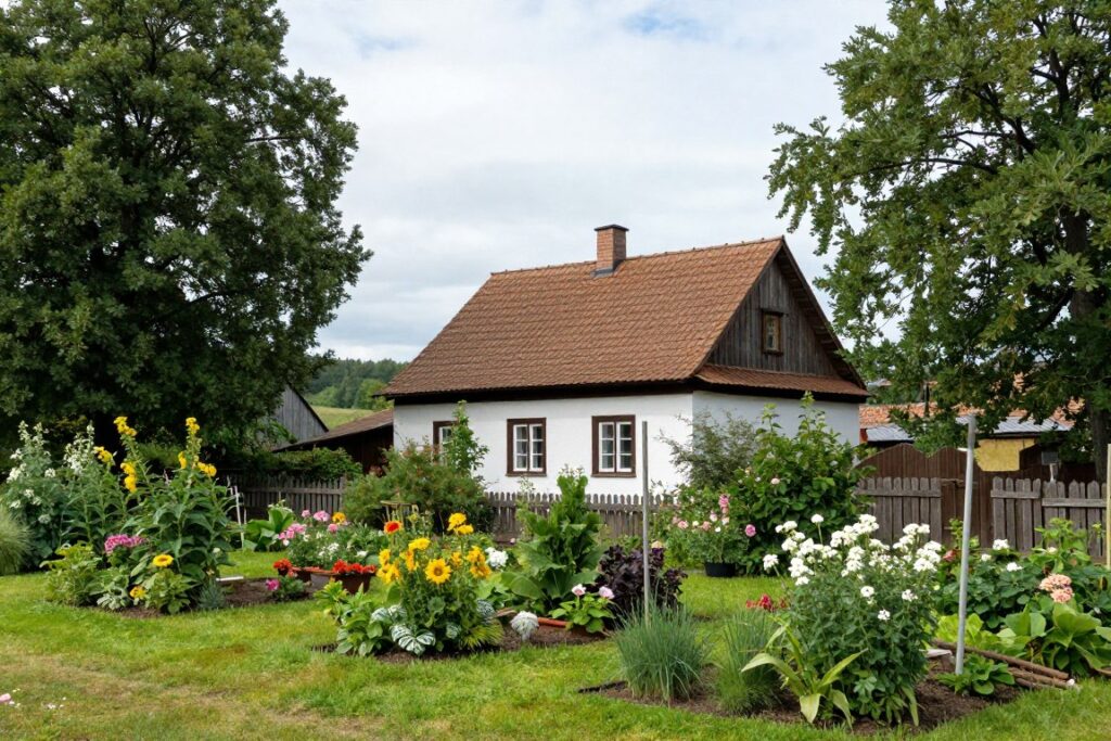 polska wieś spokojne otoczenie natura polska wieś spokojne otoczenie natura