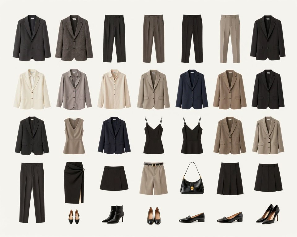 Capsule wardrobe układanka Capsule wardrobe układanka