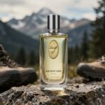 Davidoff Adventure perfumy męskie flakon na tle przygodniczym