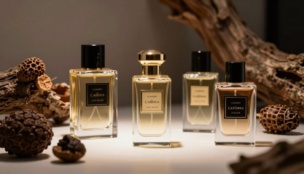 Elegancka kolekcja perfum z nutami kastoreum i piżma