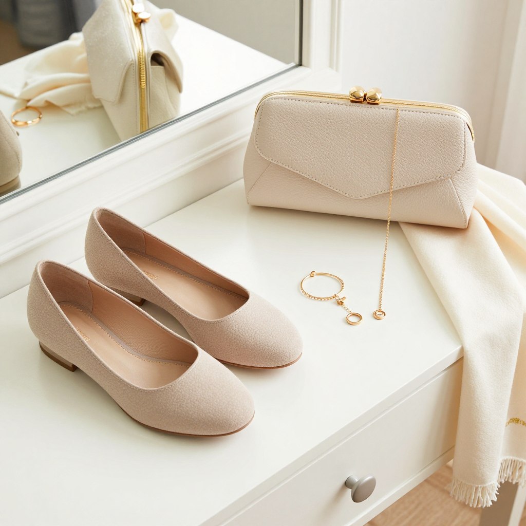 Eleganckie dodatki i buty do stylizacji ciążowej na komunię