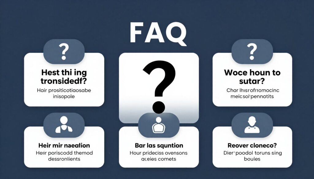 FAQ przeszczep włosów pytania