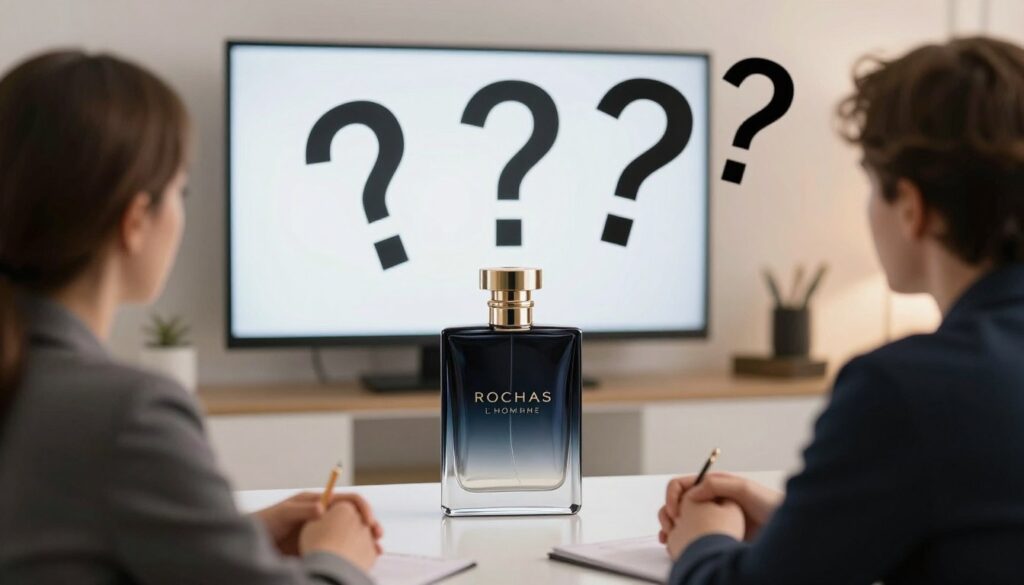 FAQ pytania odpowiedzi perfumy Rochas L'Homme konsultacja