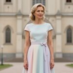 Jak się ubrać na komunię 2026 - elegancka stylizacja dla mamy