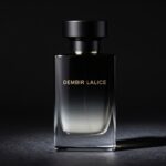 Lalique Ombre Noire woda perfumowana elegancki flakon na ciemnym tle