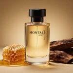 Montale Honey Aoud bottle with honey and oud wood ingredients