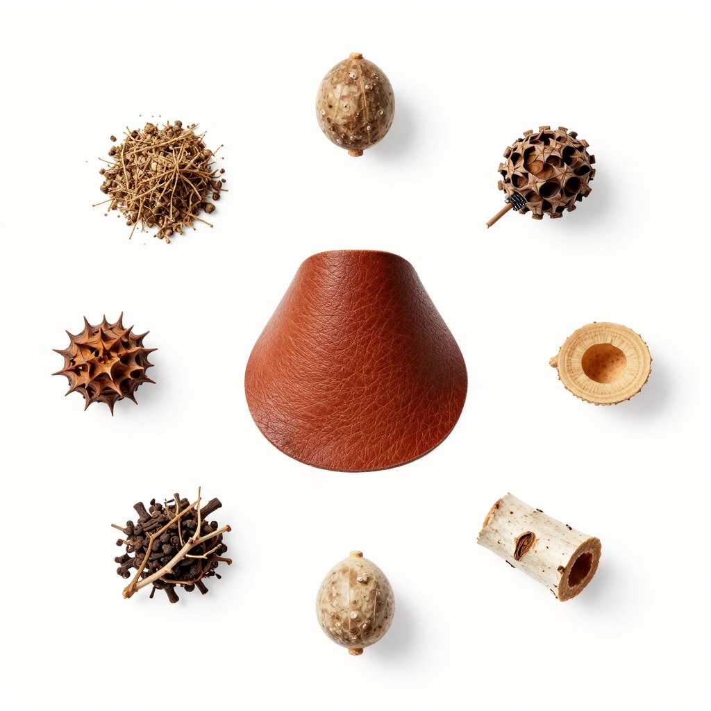 Nuty górne kastoreum - świeże aromaty skóry