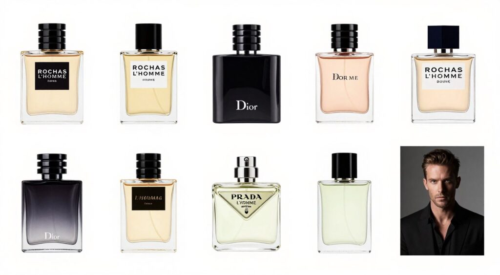 Podobne perfumy męskie do Rochas L'Homme konkurencyjne zapachy