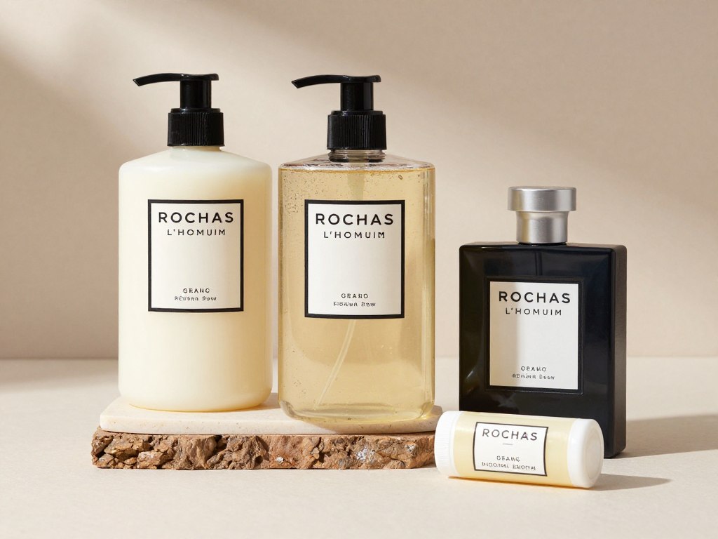 Produkty pielęgnacyjne do layeringu perfum Rochas balsam żel
