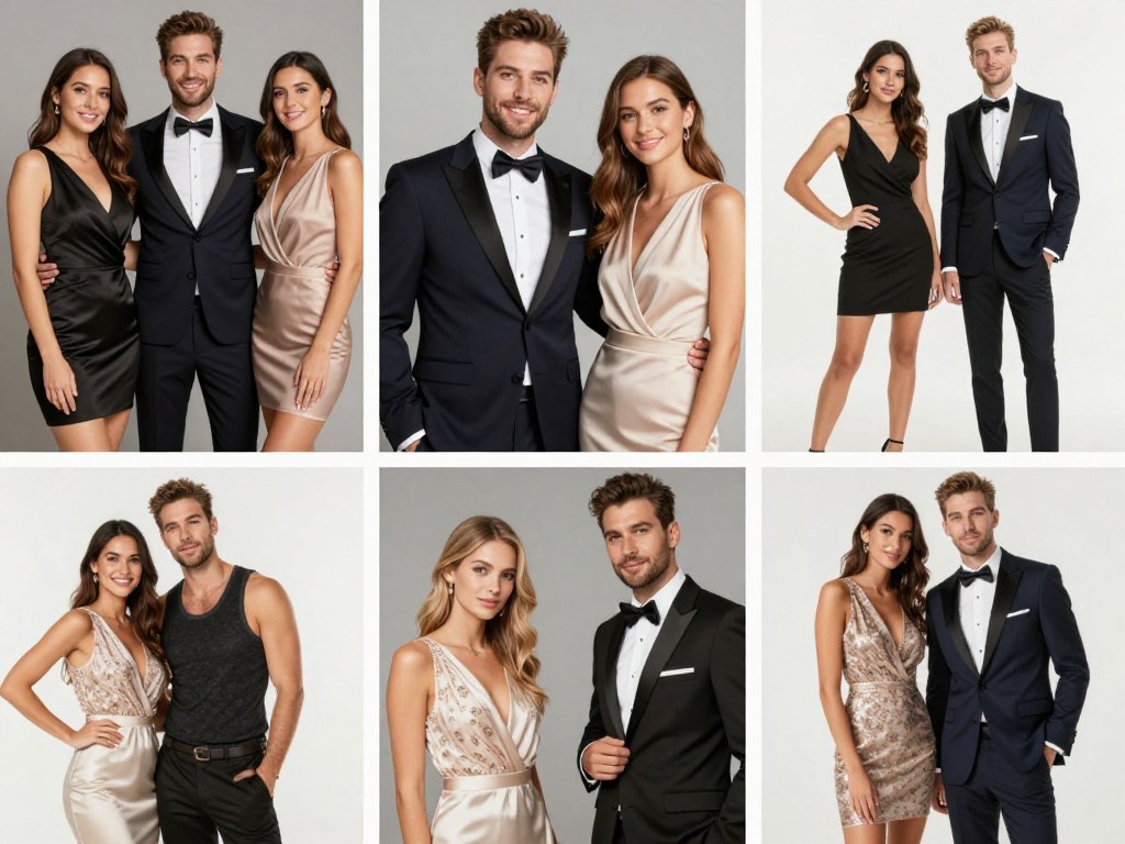 Różne style dress code na imprezach kawalerskich