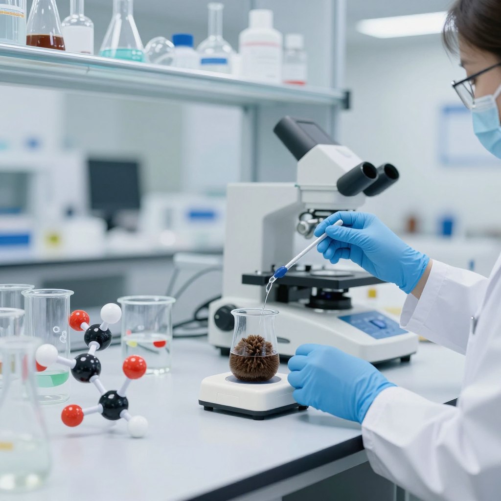 Składniki chemiczne kastoreum w laboratorium perfumeryjnym