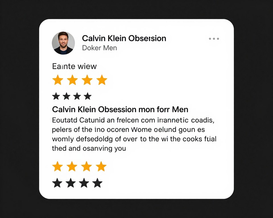 customer reviews and ratings for obsession calvin klein man