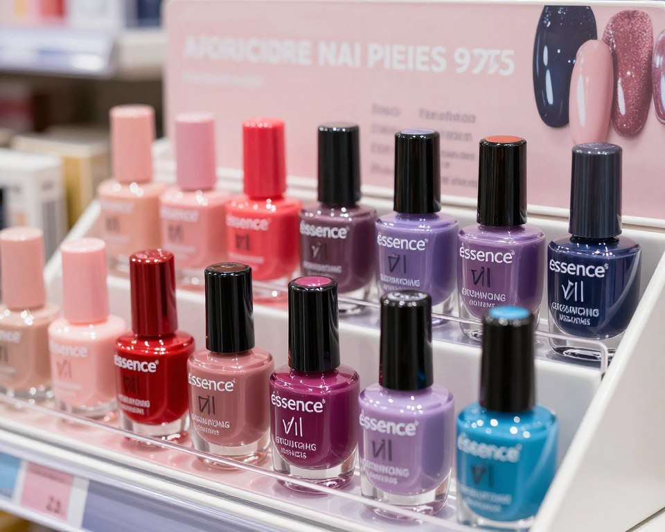 kolekcja essence gel nail polish w różnych kolorach
