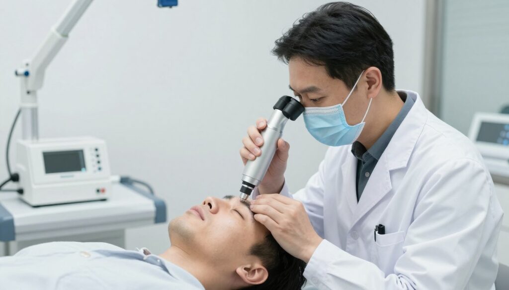 konsultacja dermatologiczna badanie skóry