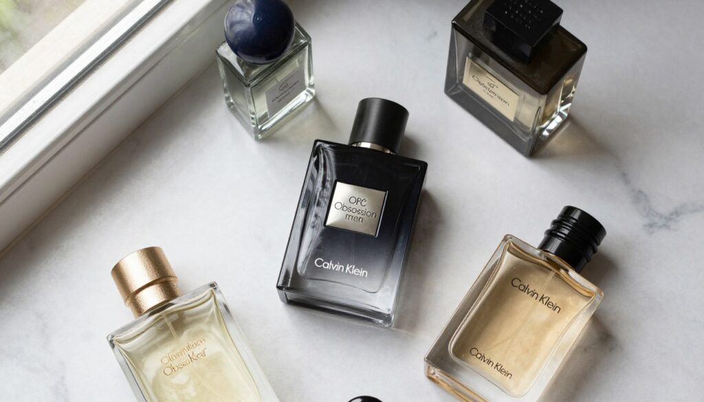 men's fragrance collection including perfumy męskie calvin klein obsession