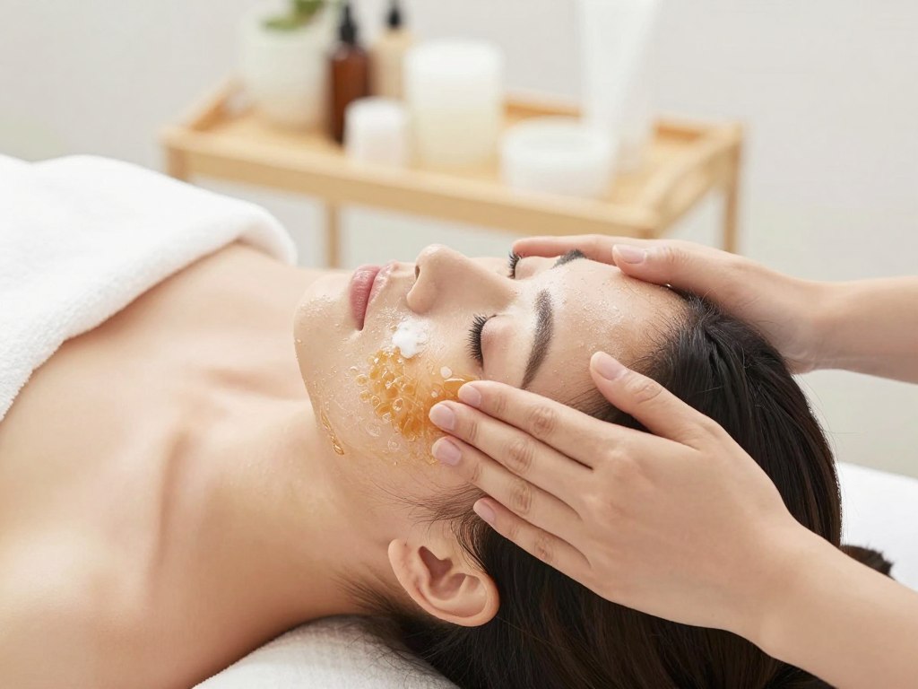 peeling ciała przed depilacją