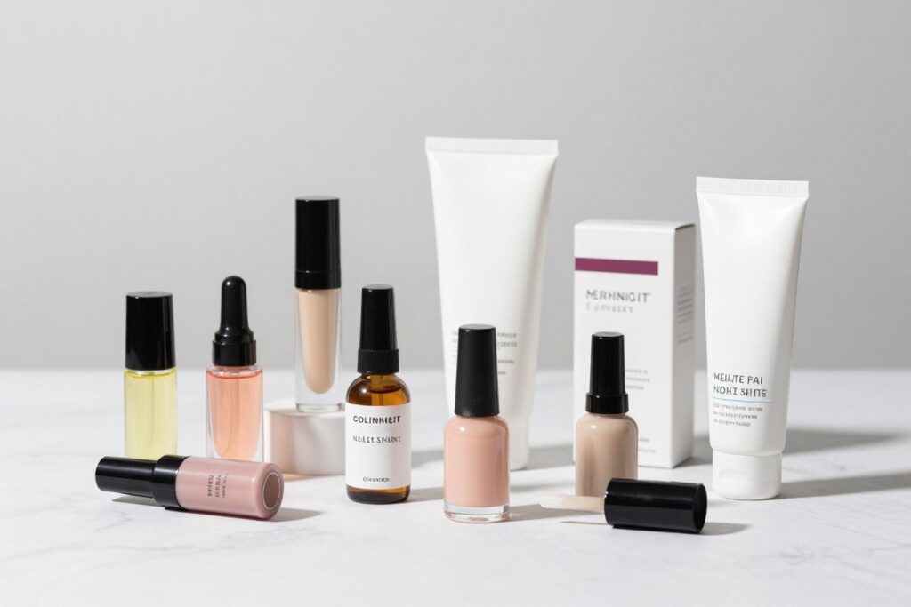 produkty do pielęgnacji paznokci olejki serum