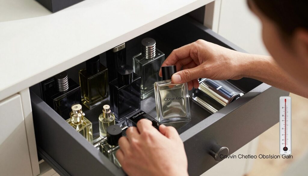 proper perfume storage conditions for woda toaletowa