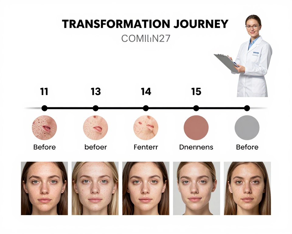 transformacja skóry dzięki ampułkom cliv