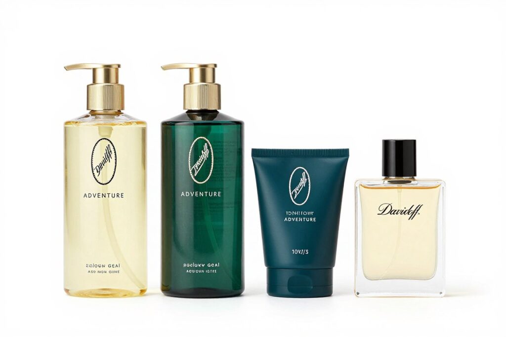 zestaw produktów davidoff adventure żel szampon balsam woda toaletowa zestaw produktów davidoff adventure żel szampon balsam woda toaletowa