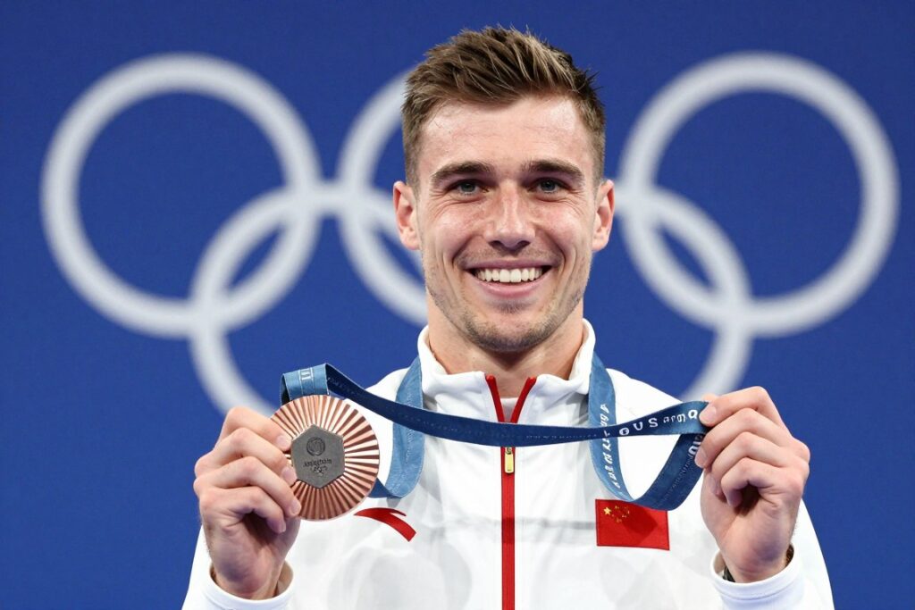 Brązowy medalista olimpijski Polska portret