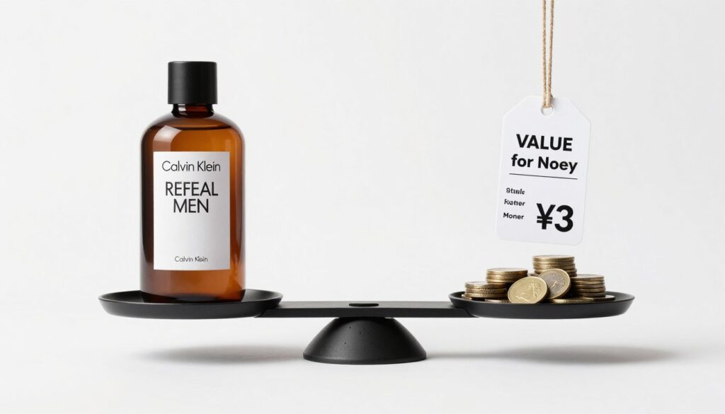 Calvin Klein Reveal Men value proposition