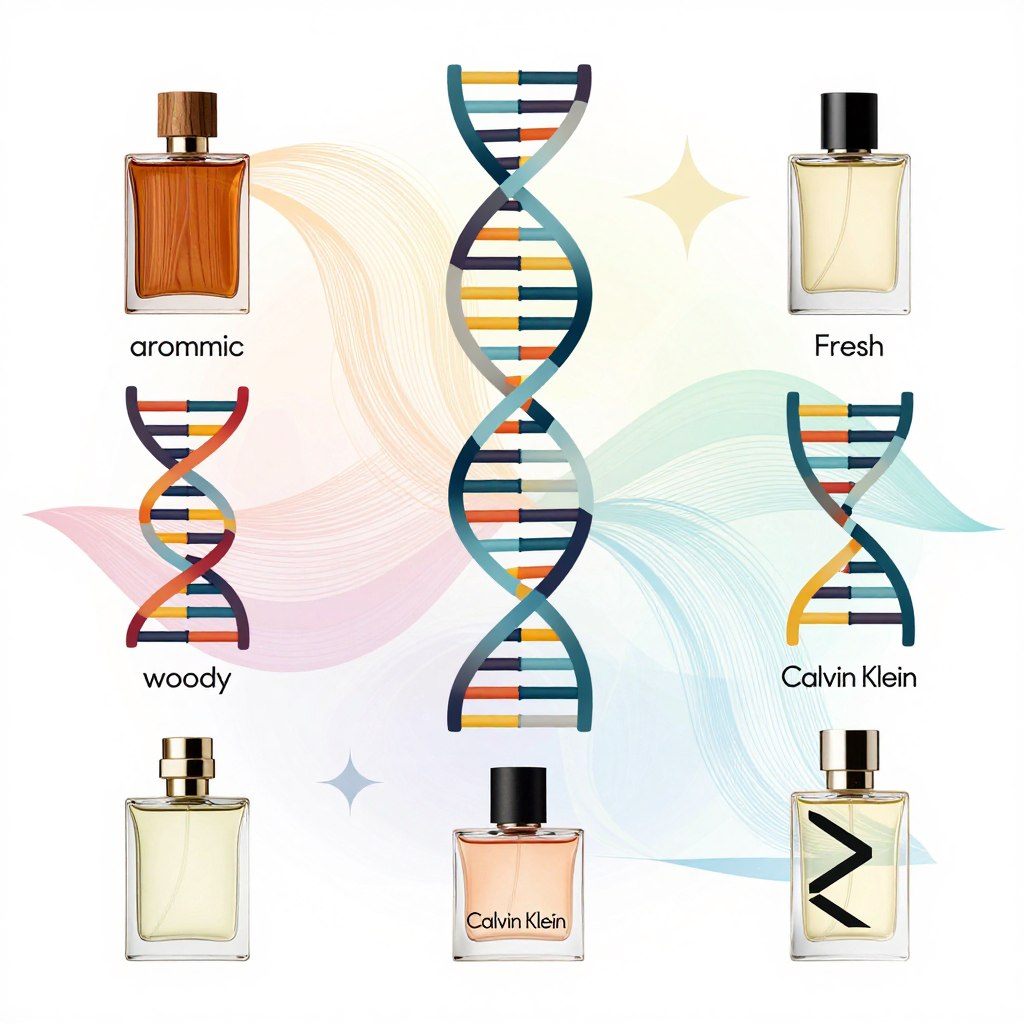 Calvin Klein fragrance DNA comparison
