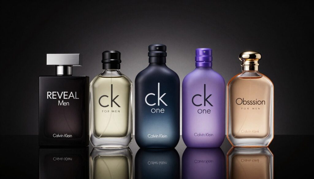 Calvin Klein men's fragrance collection