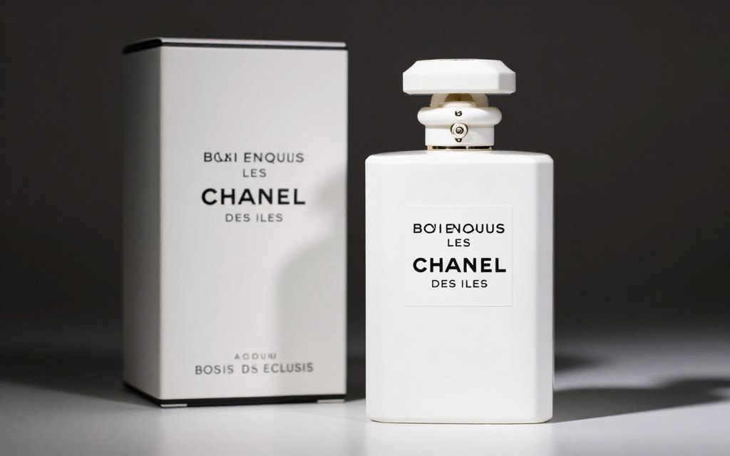 Chanel Bois des Iles perfume bottle from Les Exclusifs collection