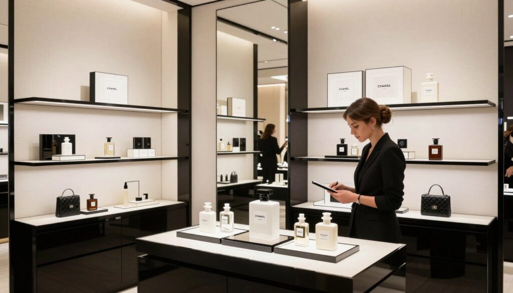 Chanel boutique shopping experience for Les Exclusifs collection