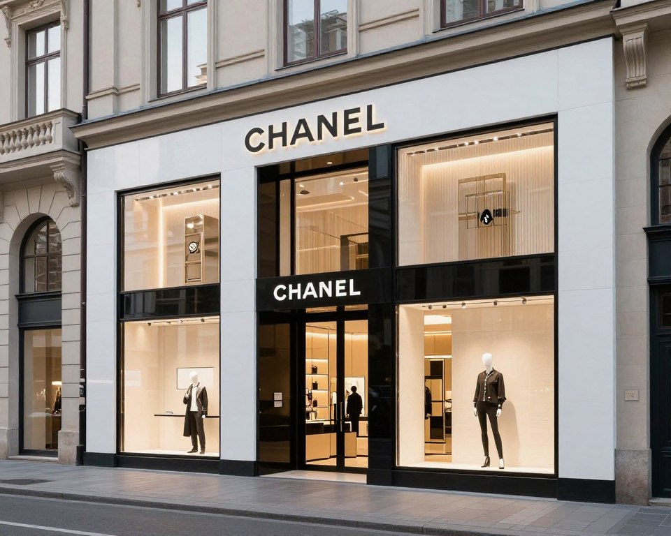 Chanel official boutique in Poland shopping location