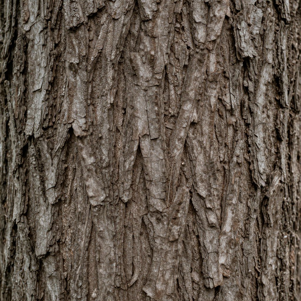Close-up of sycamore tree bark texture showing natural patterns