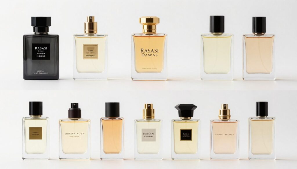 Comparison of Rasasi Daarej Pour Homme with similar fragrances Comparison of Rasasi Daarej Pour Homme with similar fragrances