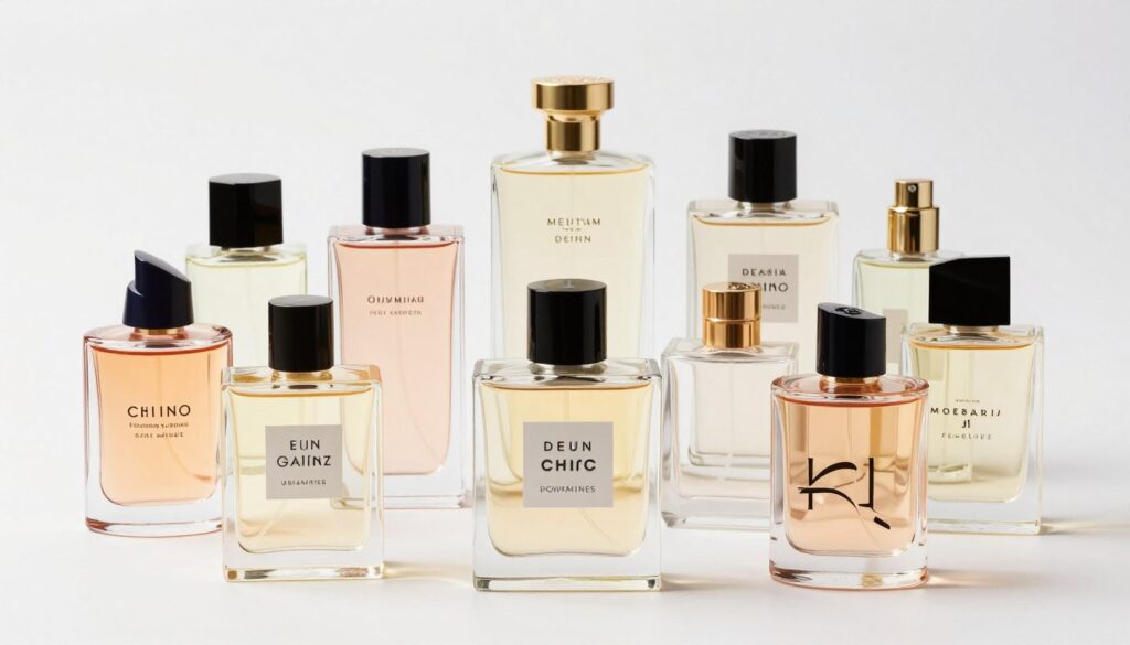 Comparison of similar fragrances