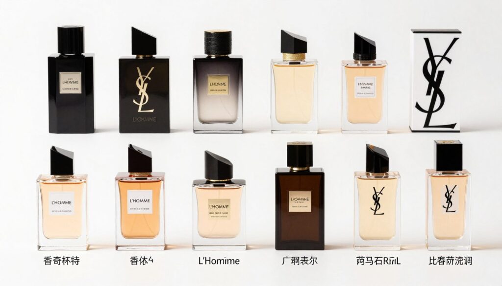 Comparison of similar men's fragrances