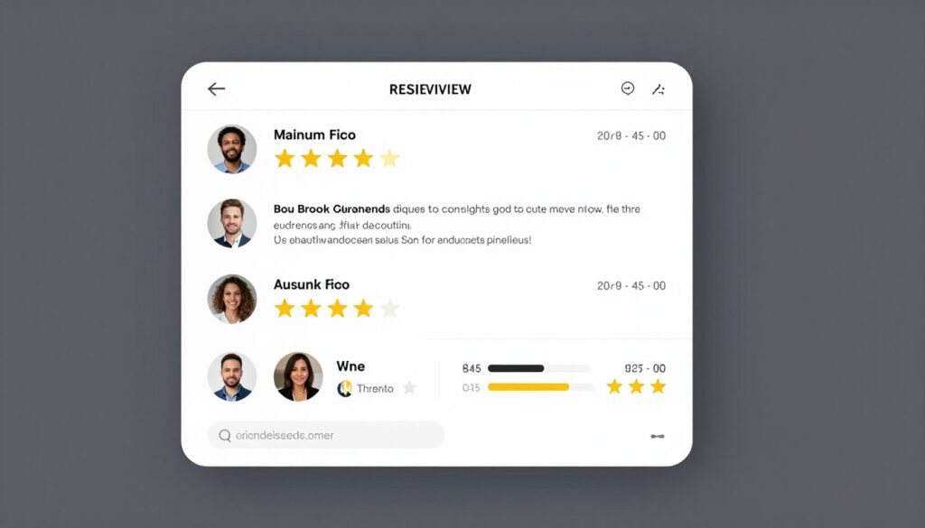 Customer reviews and ratings visualization