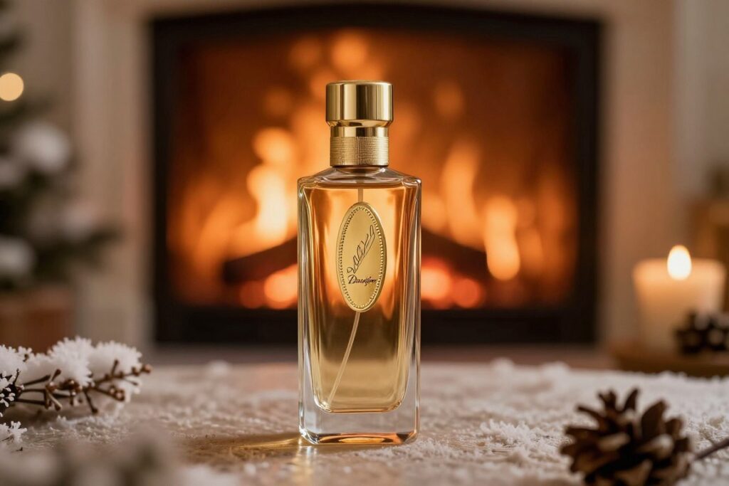Davidoff Hot Water w zimowej scenerii Davidoff Hot Water w zimowej scenerii