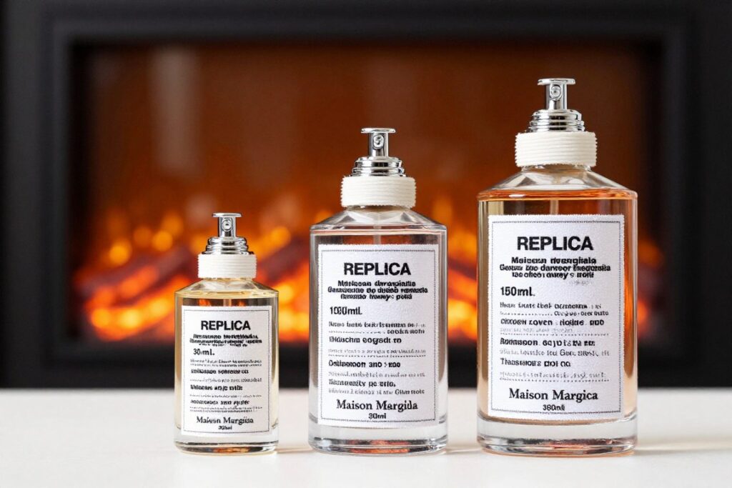 Different sizes of By The Fireplace perfume bottles comparison Different sizes of By The Fireplace perfume bottles comparison