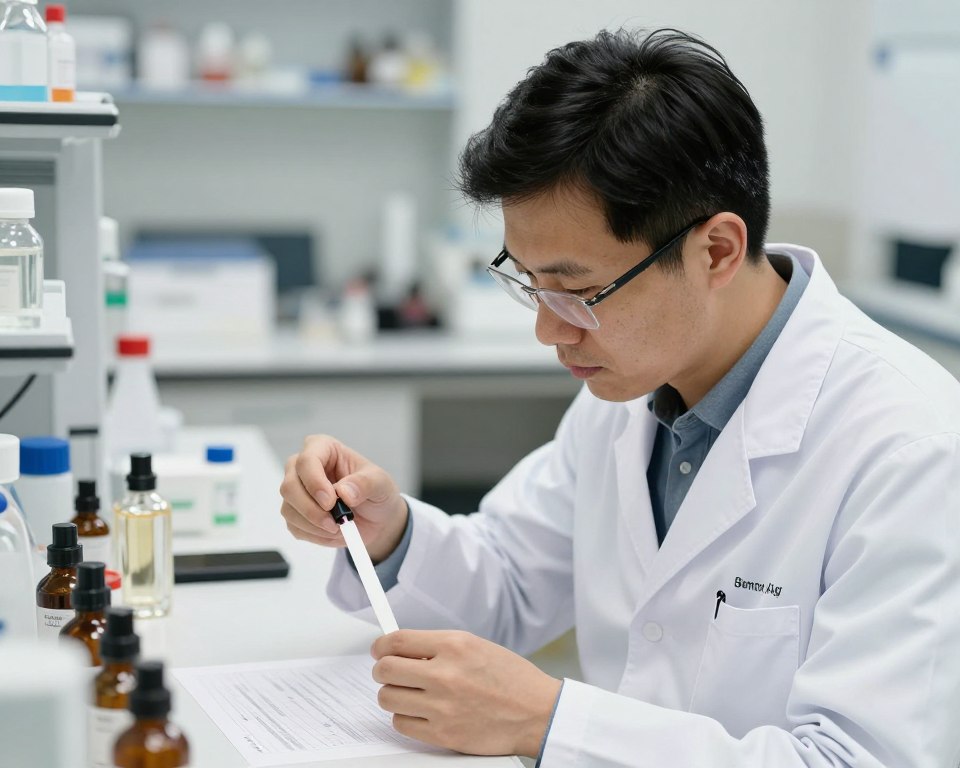 Expert perfumiarz analizujący Dior Feve Delicieuse