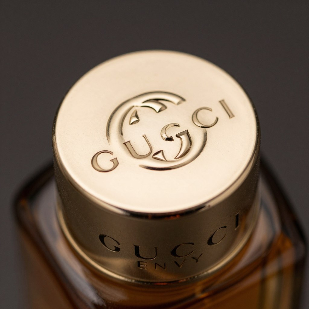 Gucci Envy for Men bottle detail