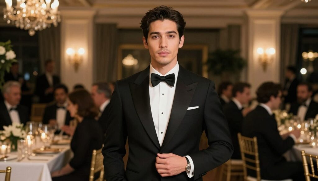 Man wearing Rasasi Daarej Pour Homme at evening event Man wearing Rasasi Daarej Pour Homme at evening event