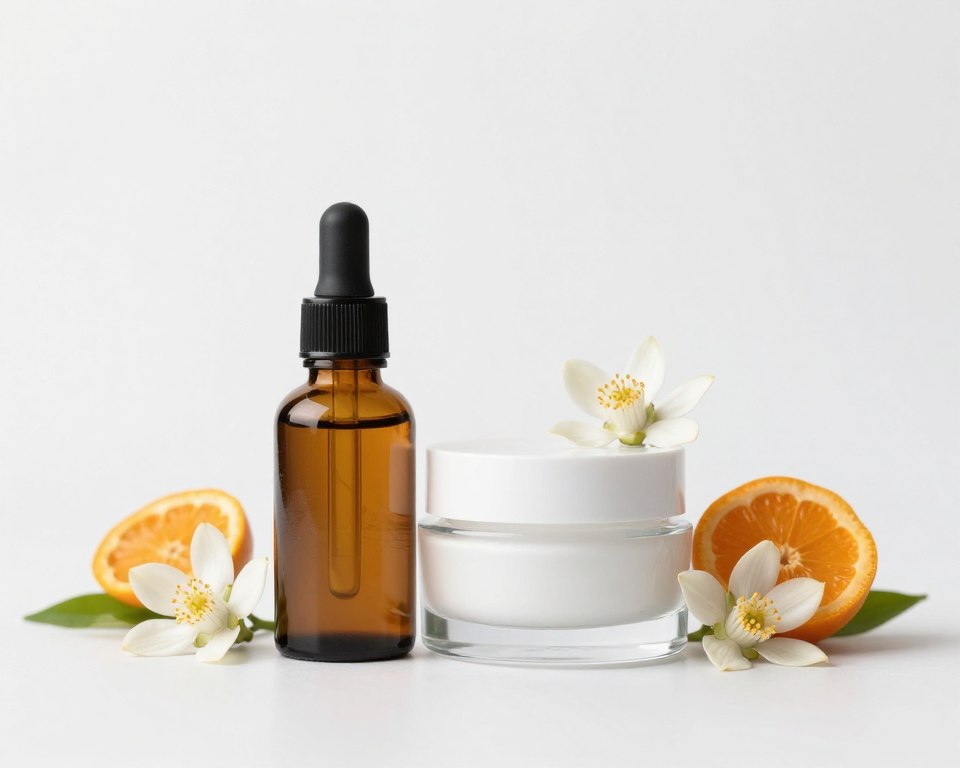 Naturalne kosmetyki z olejkiem neroli - serum i krem do twarzy