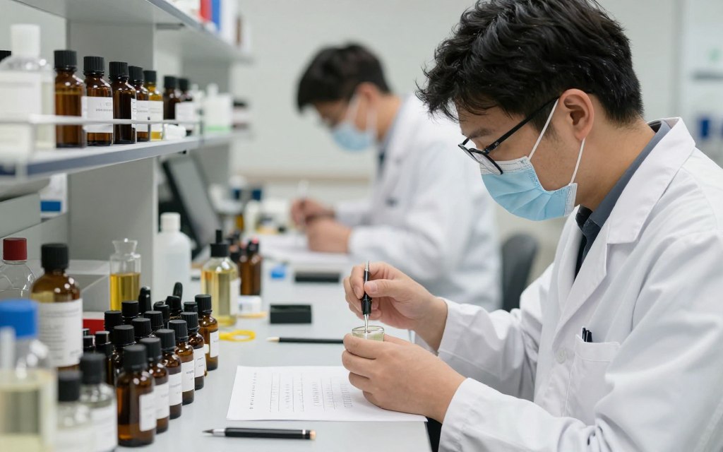 Perfumiarz Aurelien Guichard warsztat