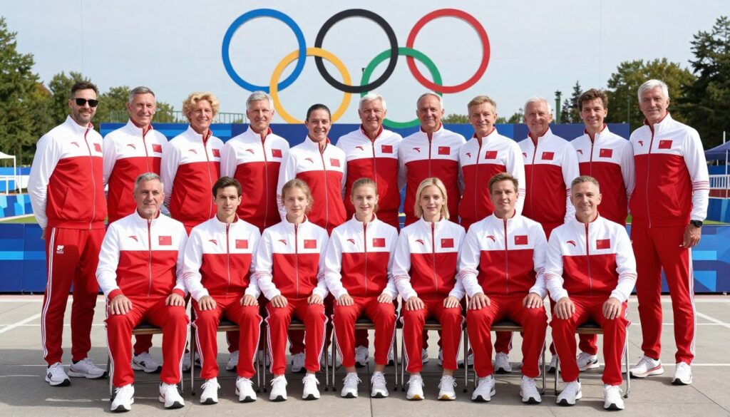 Polscy olimpijczycy różnych pokoleń razem