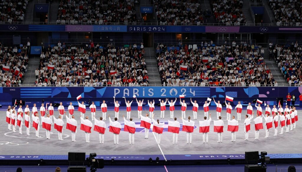 Polska delegacja olimpijska ceremonia zamknięcia