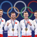 Polska reprezentacja olimpijska z medalami igrzyska olimpijskie Paryż 2024