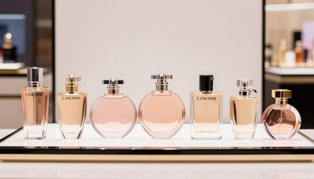 Porównanie perfum Lancome - różne flakony